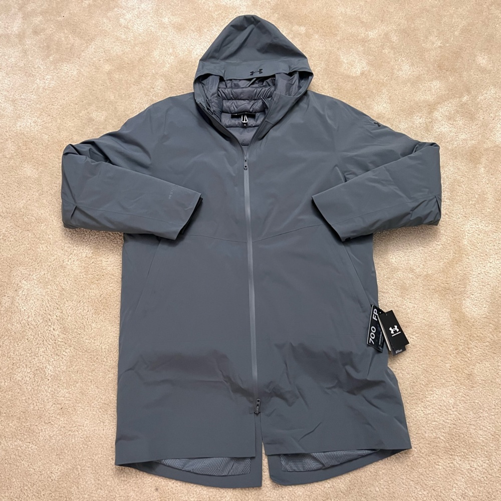 $400 Under Armour 700-Fill Down STORM Proof Infrared 3-in-1 Parka jacket coat XL
